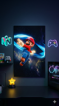 Cuadro Decorativo Mario Bros
