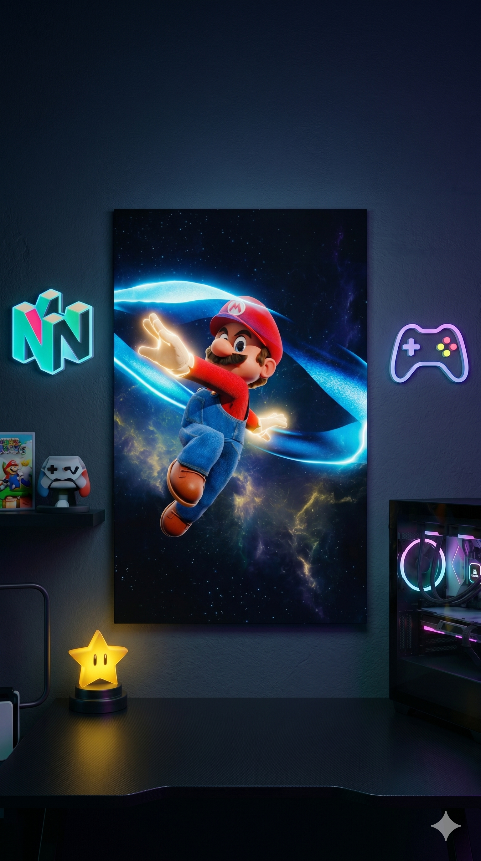 Cuadro Decorativo Mario Bros